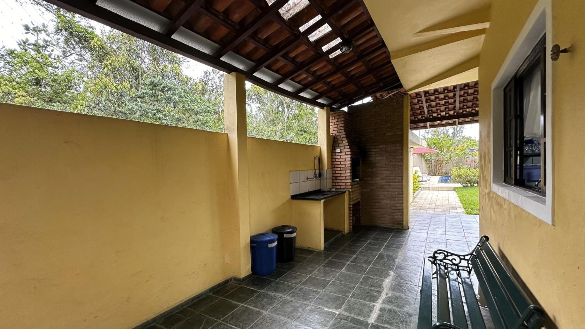 Casa C Piscina A 700M Da Praia De Caraguatatuba Sp Экстерьер фото